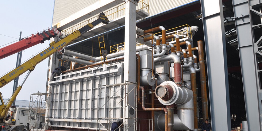 九洲封頭安裝現(xiàn)場(chǎng)